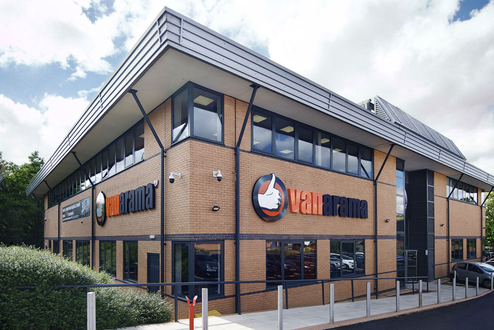 Vanarama HQ branding and signage